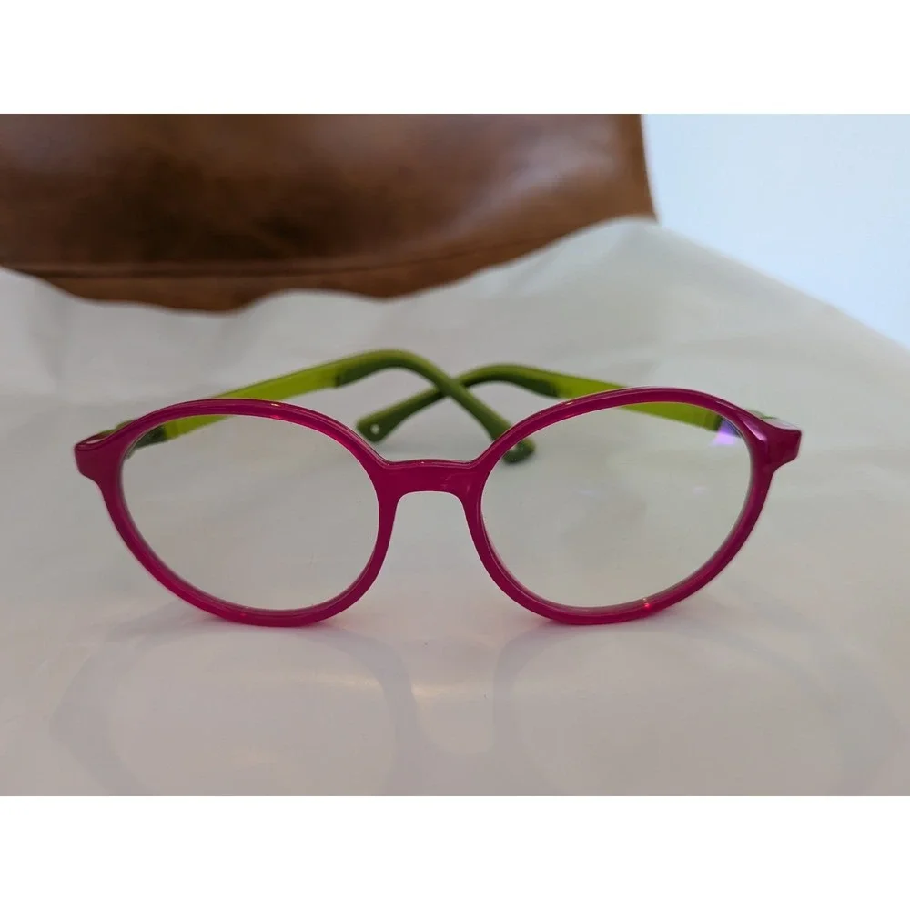 Nano Vista Flicker Raspberry Round Nao3180346 Eyeglasses Frames 46-14-132